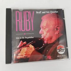 Ruby Braff and Quartet Music CD Live at the Regattabar Jazz Cornet Piano 1994